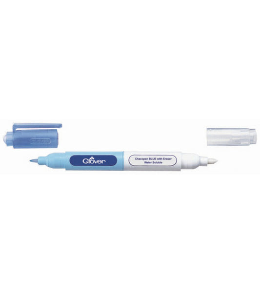 CLOVER 5013 Chacopen Water Soluble Blue with Eraser