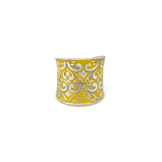 Anju Patina Ring for Women, Silver-Plated