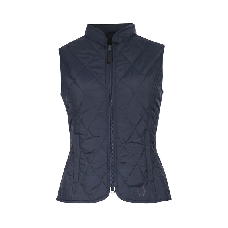 HORZE Womens Classic Quilted Vest - Peacoat Dark Blue - 12