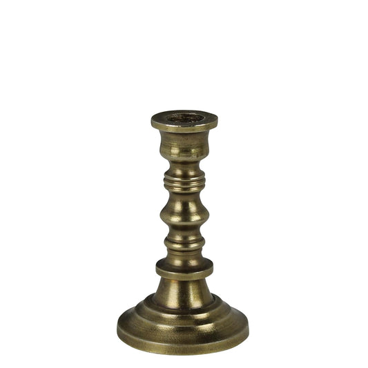 HomArt Candle Holder, Small, Brass