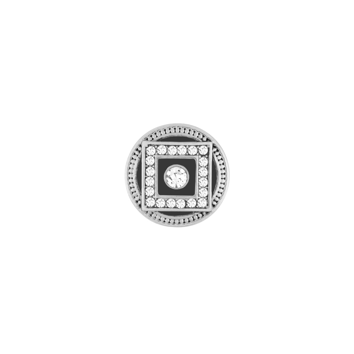 Ginger Snaps Charm, 20mm, Black