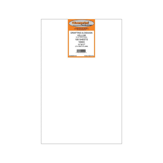 Clearprint Art Media Paper, 11" x 17", Translucent White