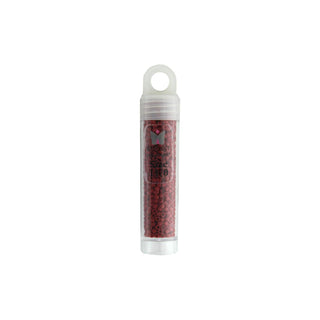 John Bead Craft Bead, Size: 11, Red Matte-Dyed