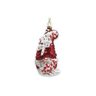 OrnamentallyYou Hanging Ornament, Candy Cane Gnome, Classic