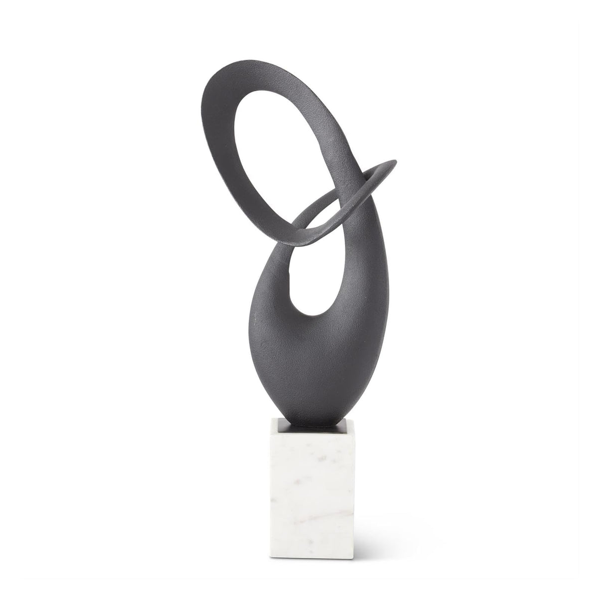 K&K Interiors Sculpture, 23.25-Inch, Gray