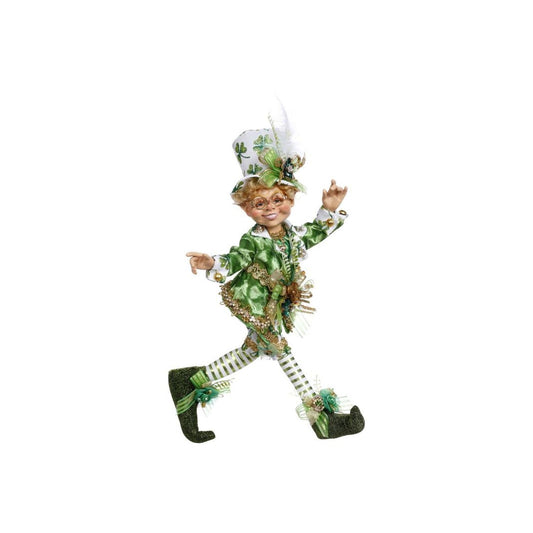 Mark Roberts Spring 2024 Shamrock Elfin Figurine, Small - 14.5 Inches