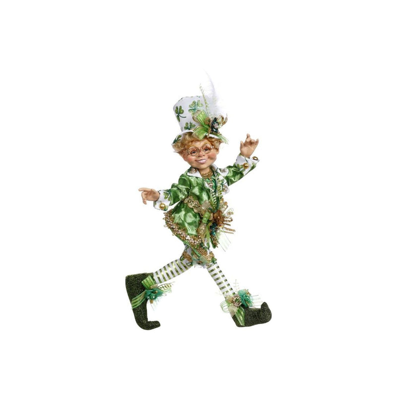 Mark Roberts Spring 2024 Shamrock Elfin Figurine, Small - 14.5 Inches