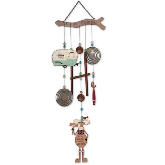 Sunset Vista Design Studios 91700 Studios Trailer Park Collection Moose Wind Chime