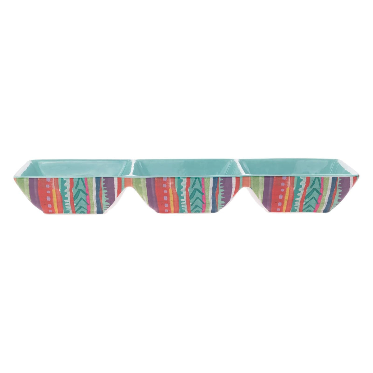 Boston International Tray, 15" x 4.5" x 1.8", Fiesta