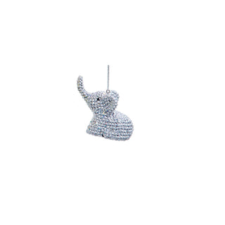 Kurt S. Adler Hanging Ornament, 3", Silver