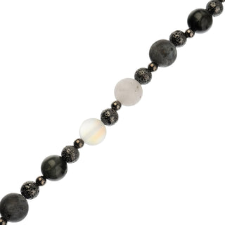 John Bead Craft Bead, 10mm x 7in, Moon