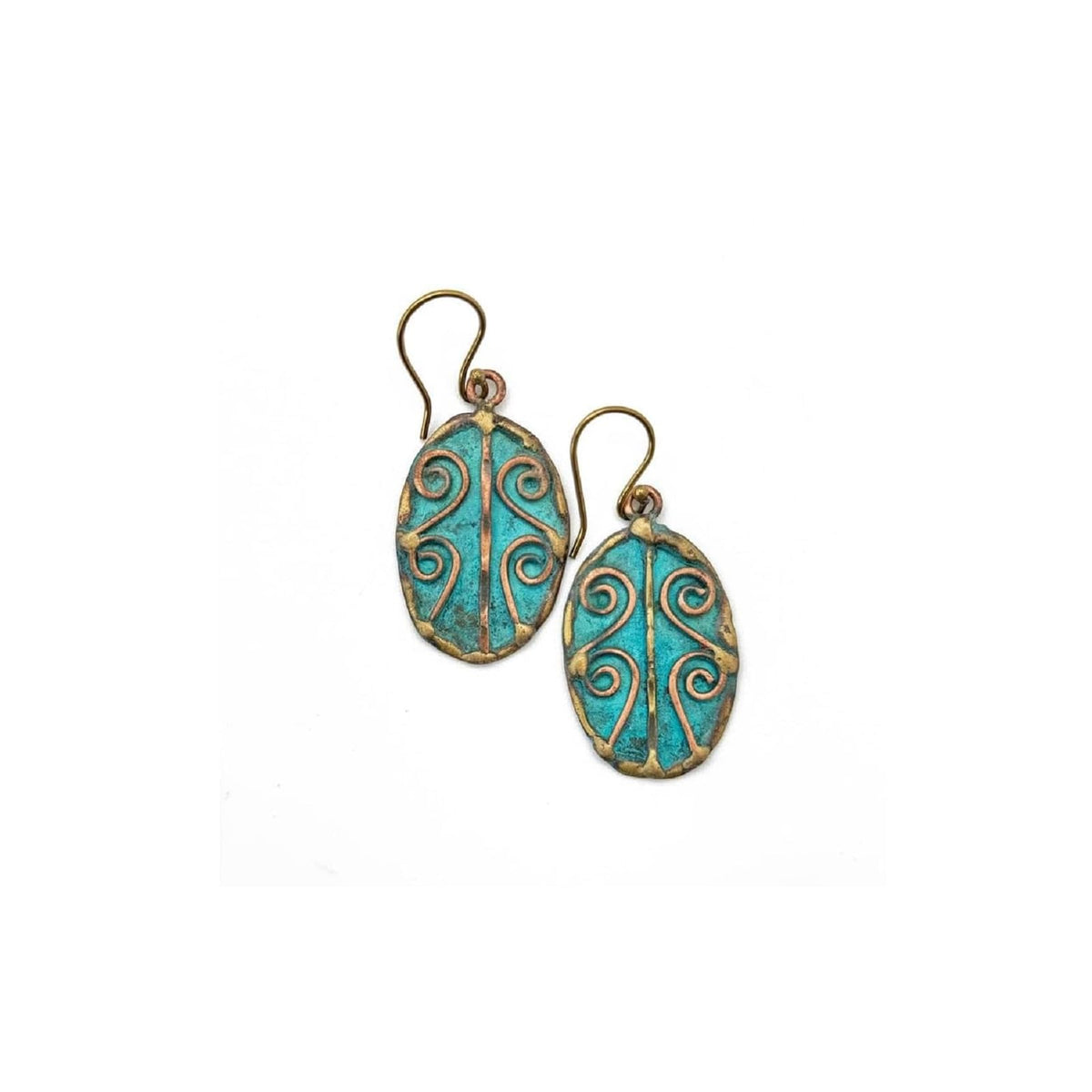 Anju Earring, Multicolor, Dangle