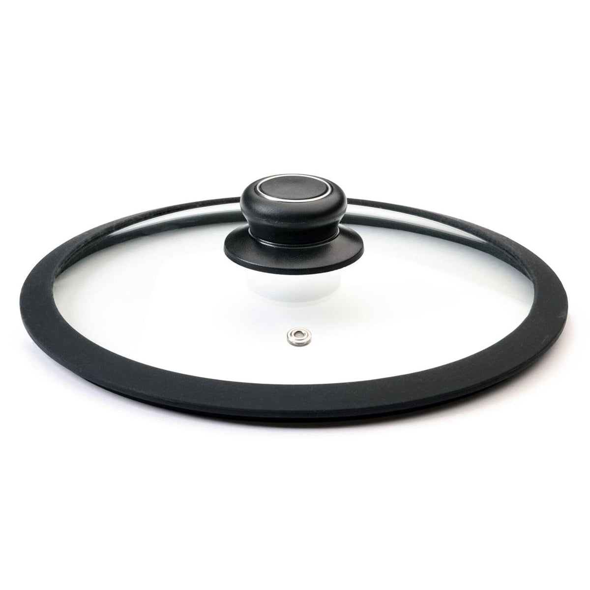 Black Cube Container Lid, 9 1/2", Black