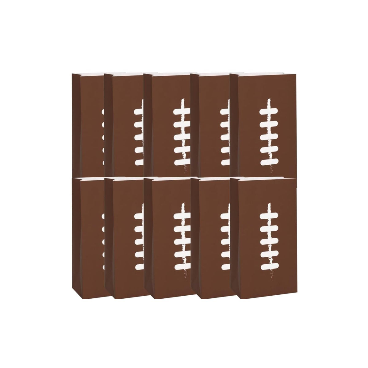 Unique Gift Wrap, 10 Count (Pack of 1), Brown