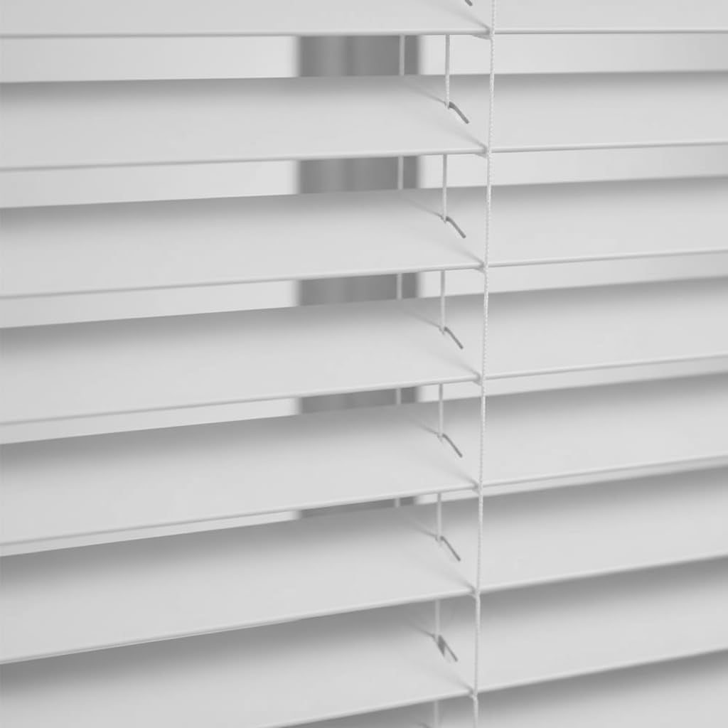 Comfy Hour Aluminum Magnetic Mini Blind W35 x H45, Day and Night Light Filtering Window Shade, White
