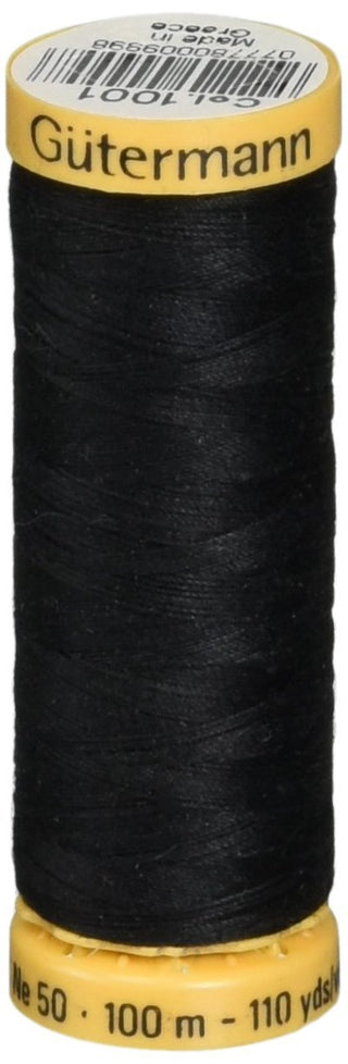 Gütermann Yarn, 110 Yards, Black