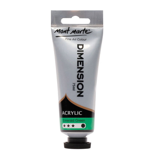 Mont Marte Dimension Acrylic 75mls - Emerald Green