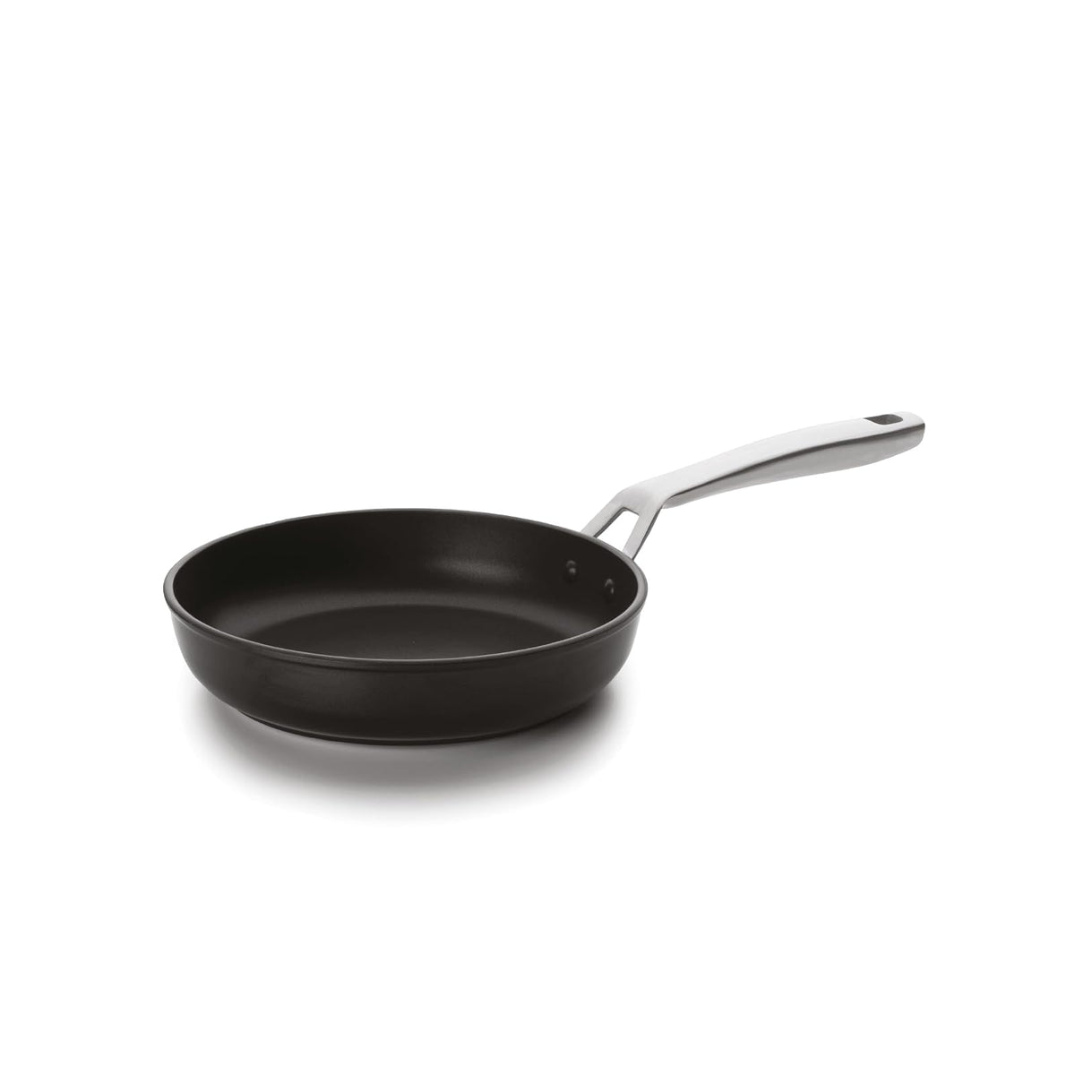 IBILI Saute Fry Pan, size 5 - 22 centimeters, Black/Silver