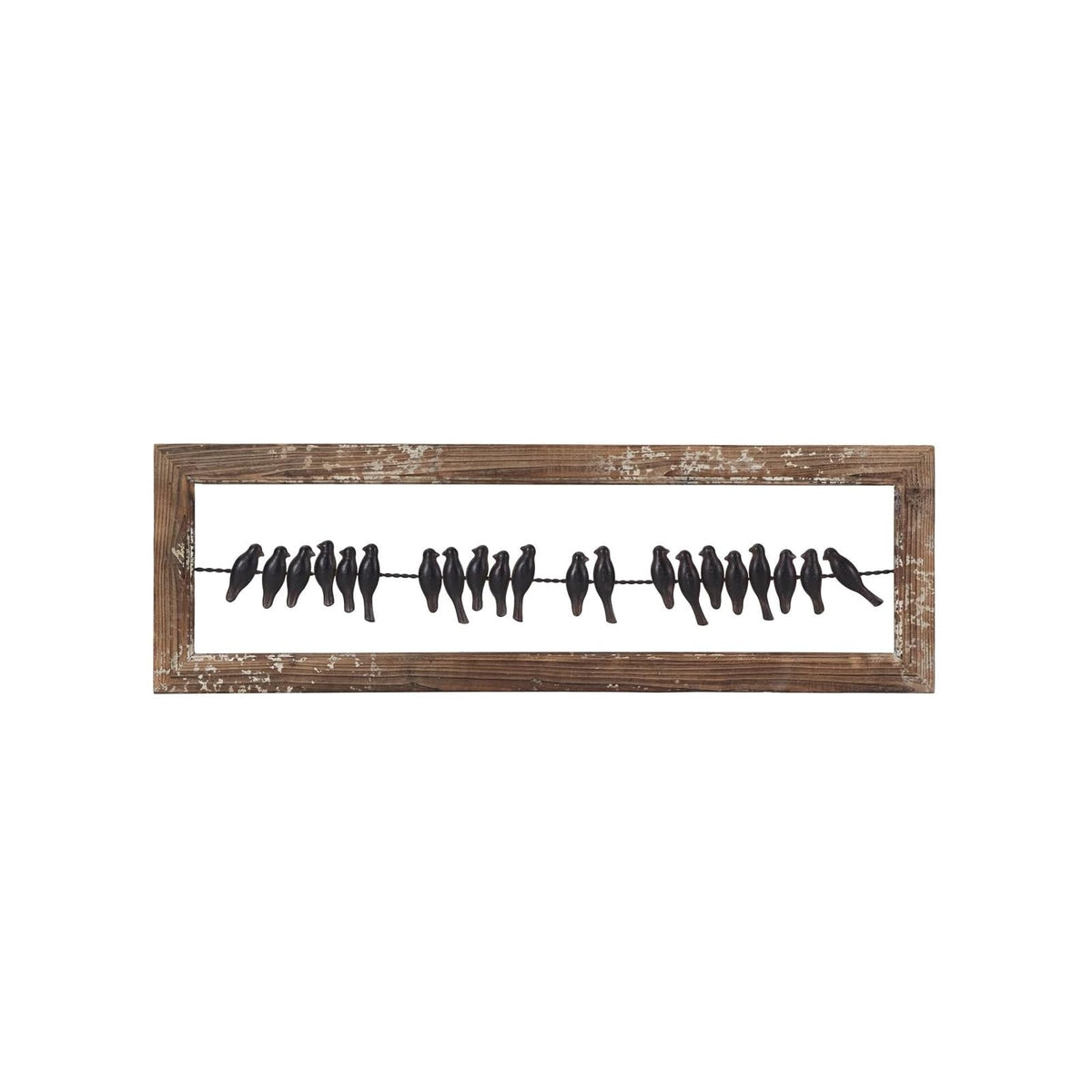 Foreside Home and Garden Wall Art, 38"L x 1.3"W, Silver