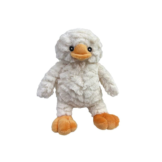 Pet Lou Duck Plush Squeker Dog Toy, 9-inch Height