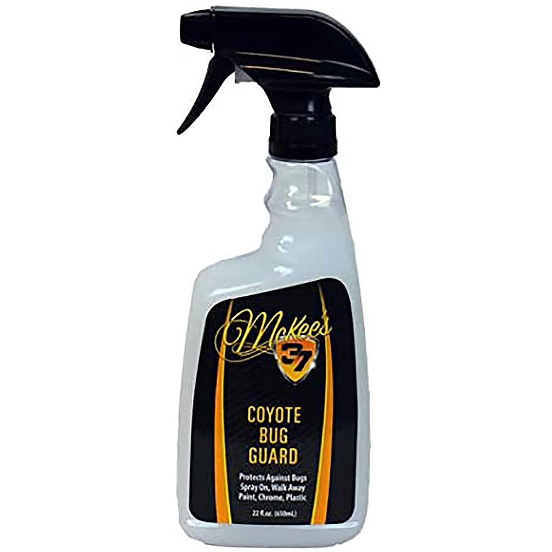 McKee's 37 Coyote Bug Splatter Shield | Spray On Wash Off Clear Protection, 22 fl. oz.