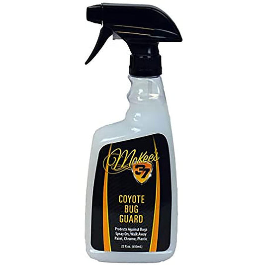 McKee's 37 Coyote Bug Splatter Shield | Spray On Wash Off Clear Protection, 22 fl. oz.
