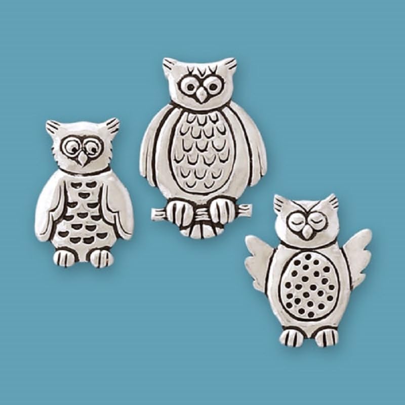 Basic Spirit Owls Magnet Set for Kitchen Office Refrigerator Outdoor Picnic Home Decorative Gift