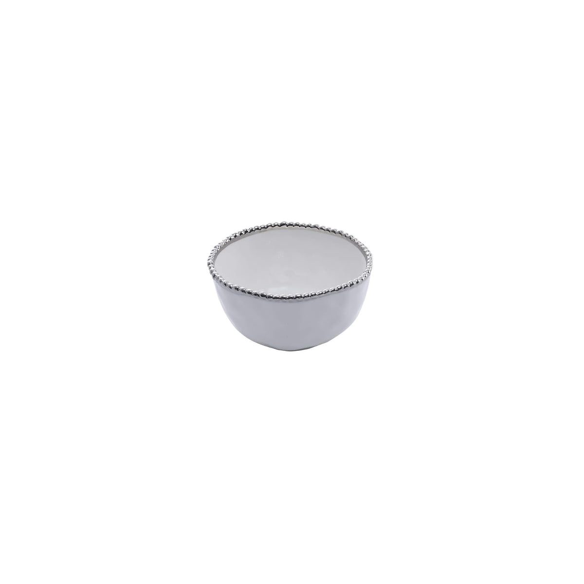 Pampa Bay Dishware Bowl, 6 x 3 Inch, Glossy White