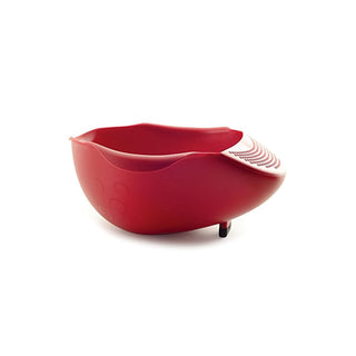 Norpro Dishware Bowl, 2 Quart, Red