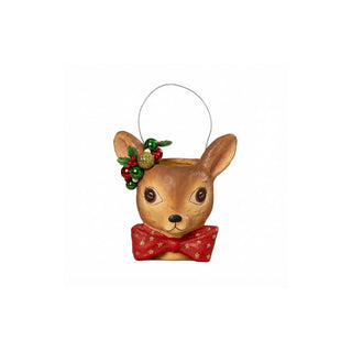 Bethany Lowe Hanging Ornament, 6.25" X 4.5" X 6.25", Brown