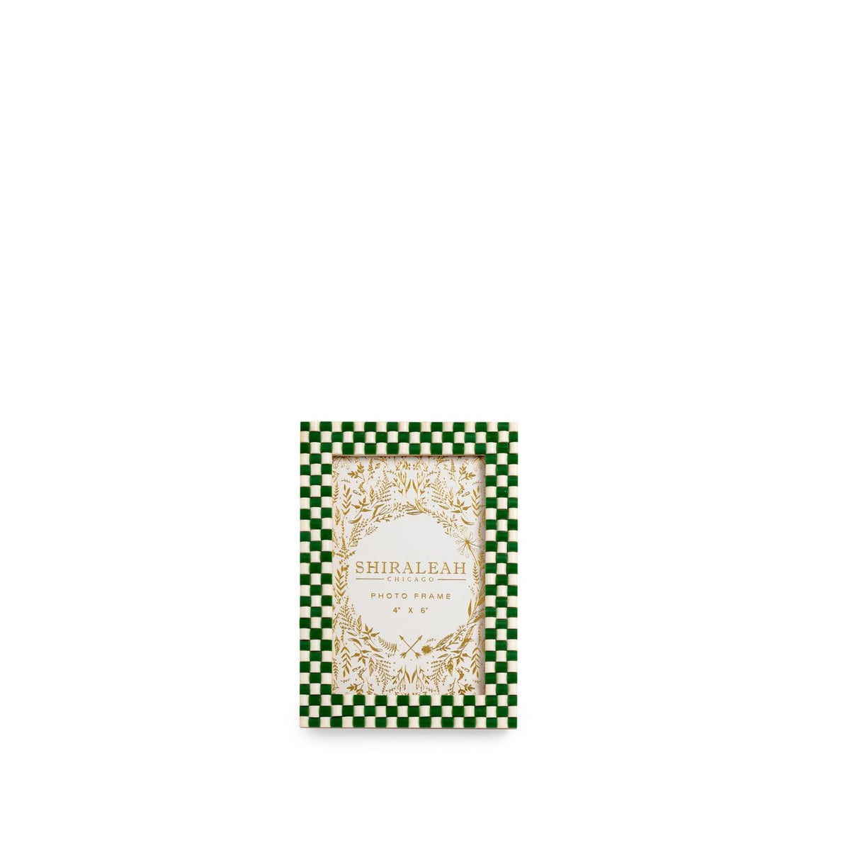 Shiraleah Picture Frame, 7.5 inches x 5.5, Green