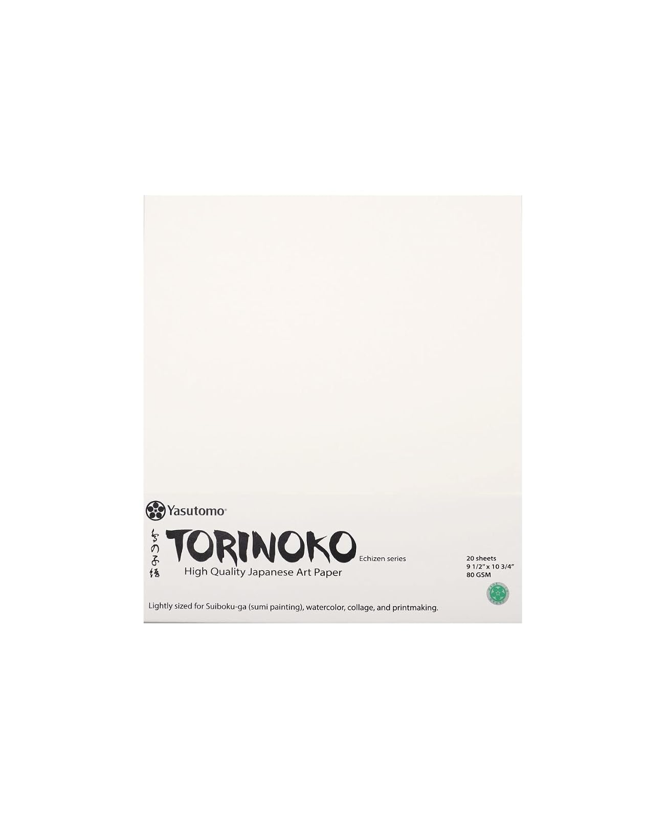 Yasutomo Torinoko Origami Paper 9.5"X10.875" 20/Pkg-