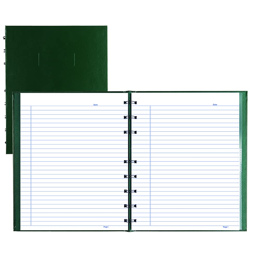 Blueline NotePro Composition Notebook, Green, 9.25 x 7.25 inches, 192 Ruled Pages (A9C.84)
