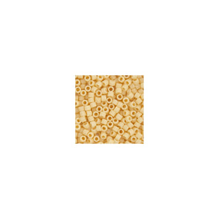 John Bead Craft Bead, Size: 11, Ivory Pear Opaque Matte