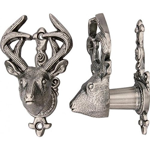 Szco Supplies 4&quot; Cast Metal Adjustable Deer Sword Hanger