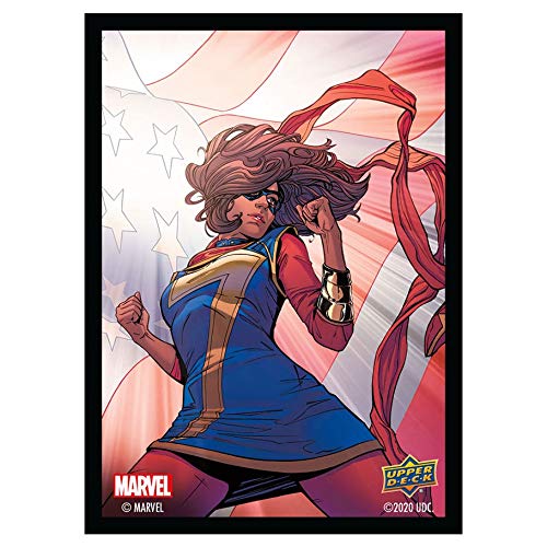 Upper Deck The UPR94520 Deck Protector - Ms. Marvel Kamala Khan - 65 Count