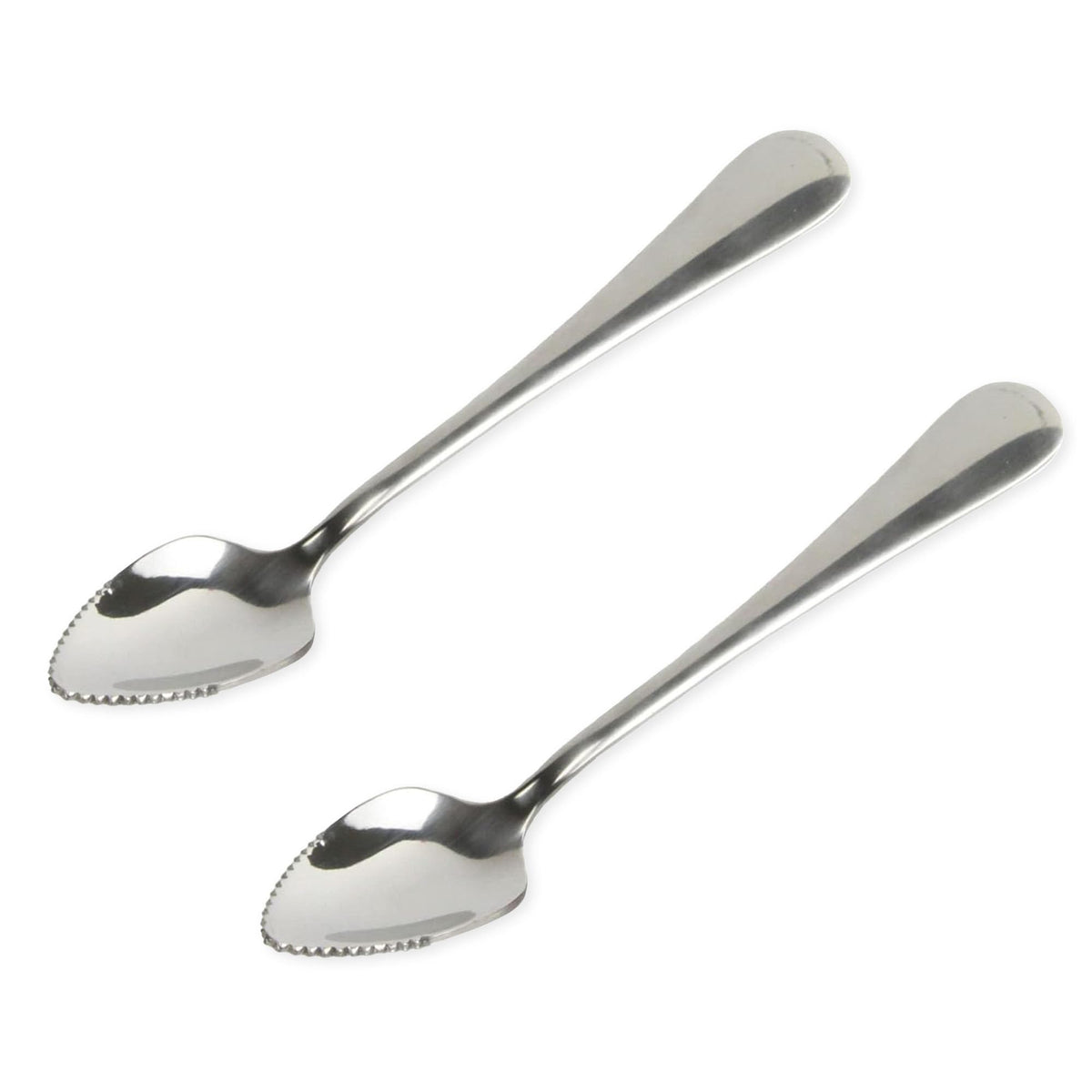 Chef Craft Spoon, 6.5 inches in length 2 piece set, Stainless Steel