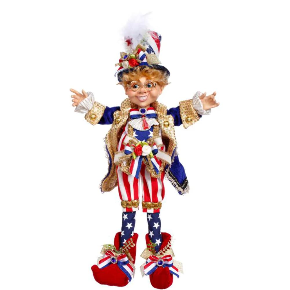 Mark Roberts Flag Bearer Elfin Small 14.5"