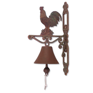 Sunset Vista Sunset Vista Designs Painted Cast Iron Bell - Rooster