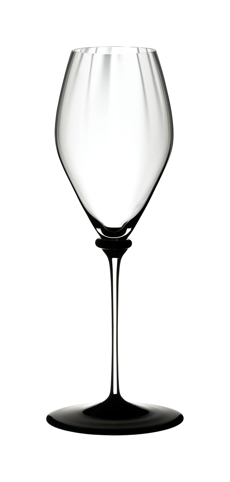Riedel 4884/28 N Fatto A Mano Performance Champagne Glass, 13 oz, Black Base