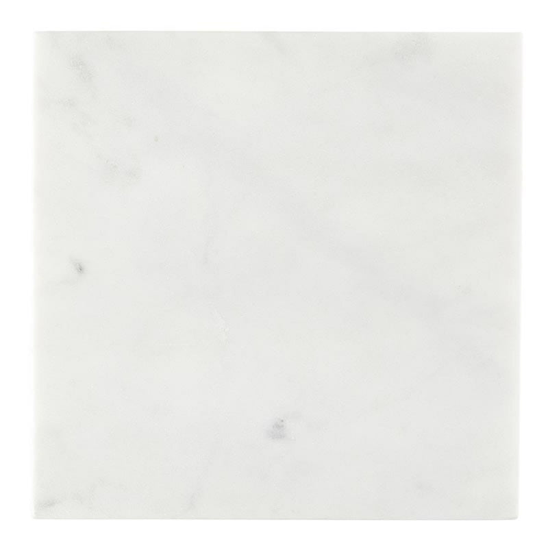 Santa Barbara Design Studio Marble Charcuterie Boards Cheese Board Cutting Board, 8" Square, White