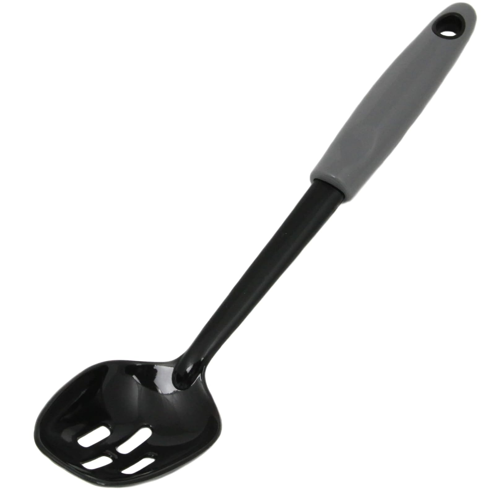 Chef Craft Select Nylon Slotted Spoon, 11.75 inch, Grey