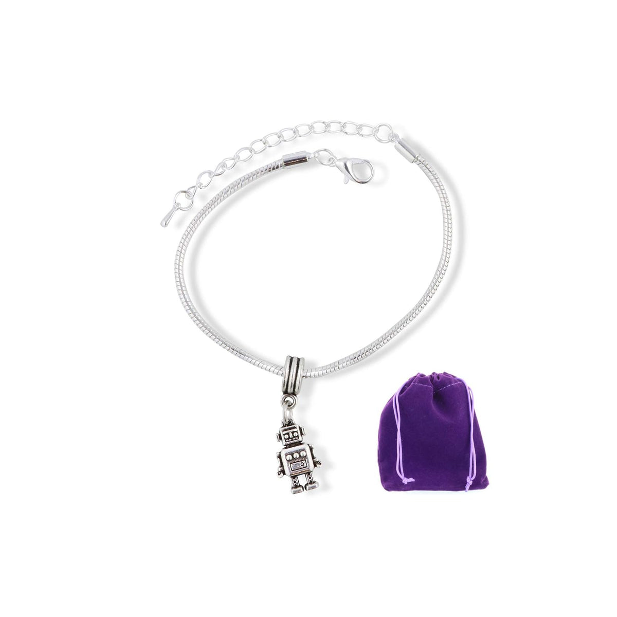 Dave The Bunny Bracelet, One Size, Silver