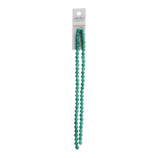 John Bead Craft Bead, 6mm, Opaque Turquoise Green