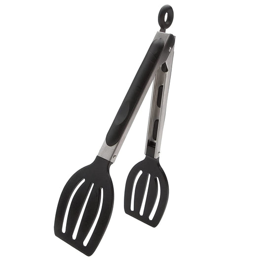 Norpro Grip-EZ 9 Inch Locking Spatula Tong, Shown