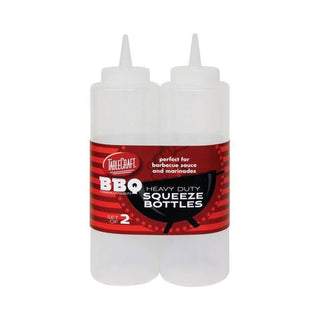 Comfy Hour 12 oz Squeeze Bottle for Sauces, Heavy Duty, Set of 2