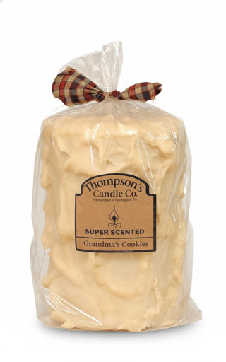 Thompson's Candle Co Super Scented LG (44 oz) Pillar 200 Hrs "Grandma's Cookies"
