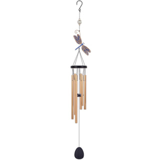 Sunset Vista Designs Wind Chime, 45-Inch Long, Dragonfly