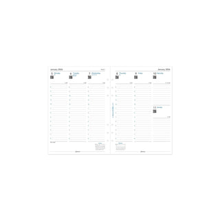 Filofax Planner, A5, White