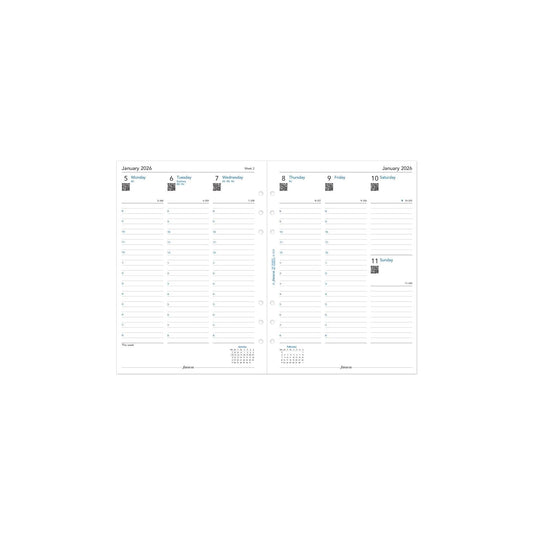Filofax Planner, A5, White